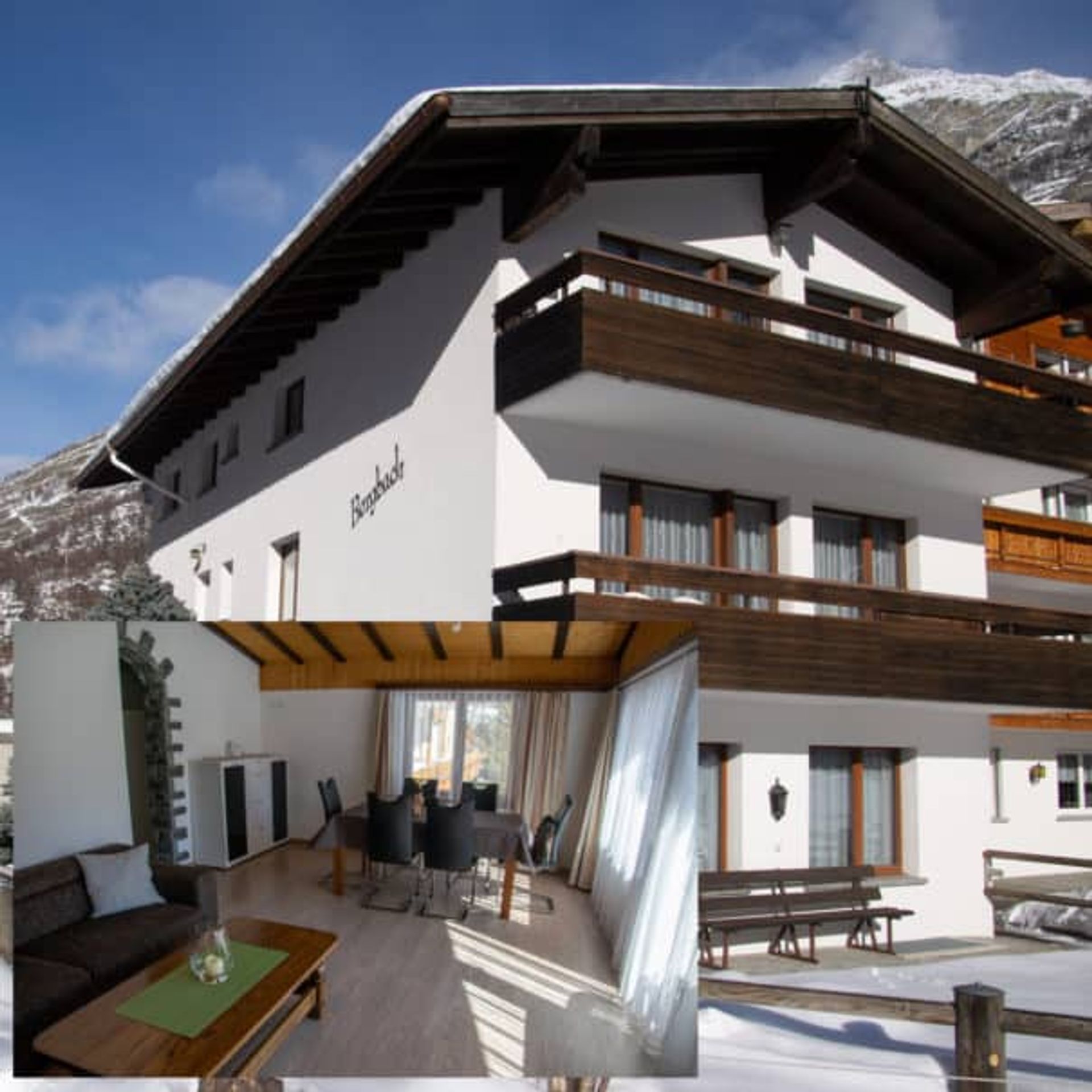 Dein Saastal – Ferienwohnungen Bergbach & Chalet Waldesruh